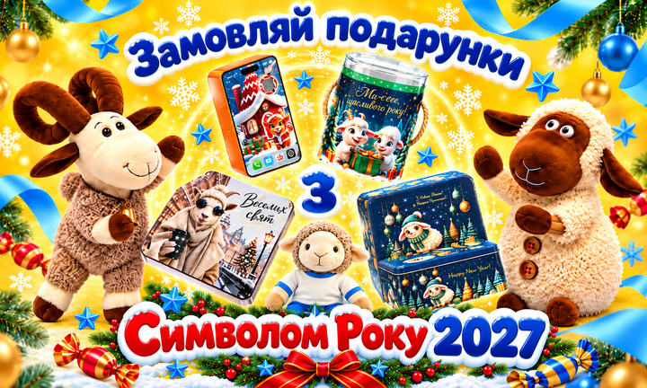 Подарунки з Сиволом Року 2027